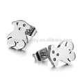 Cute animal stud earrings, bear earrings